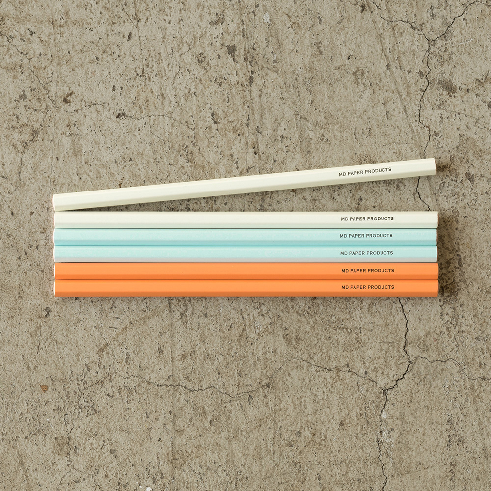 Midori MD Paper Coloured Pencil 6 Piece Set
